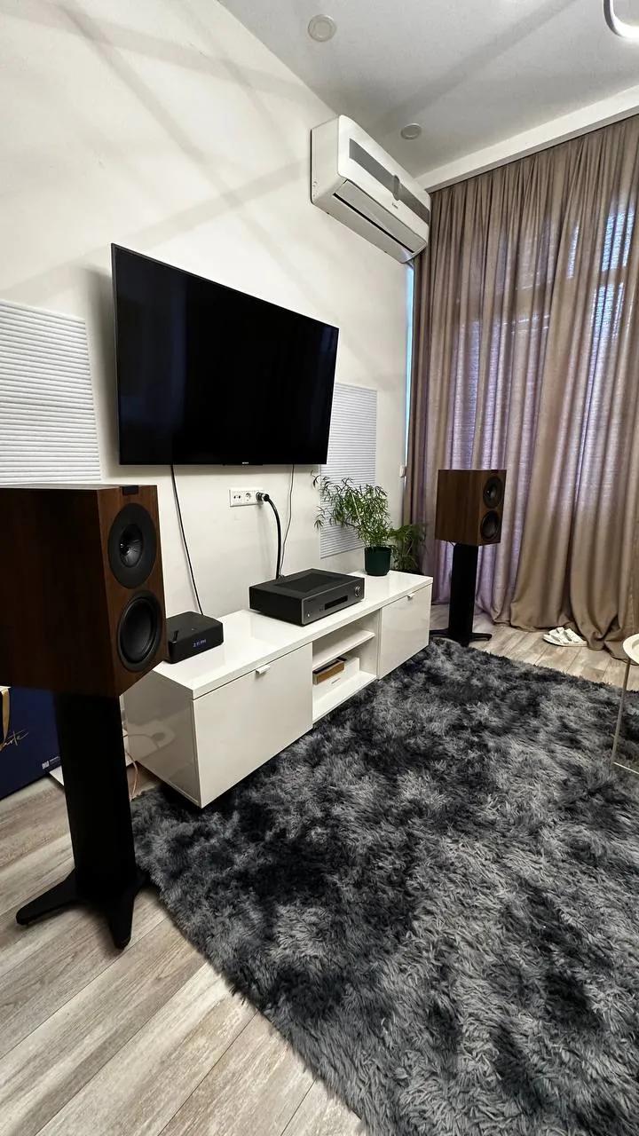 Усилитель Cambridge и колонки Kef