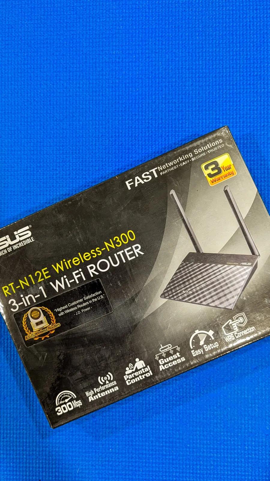 Wi-Fi роутер ASUS RT-N12E новый