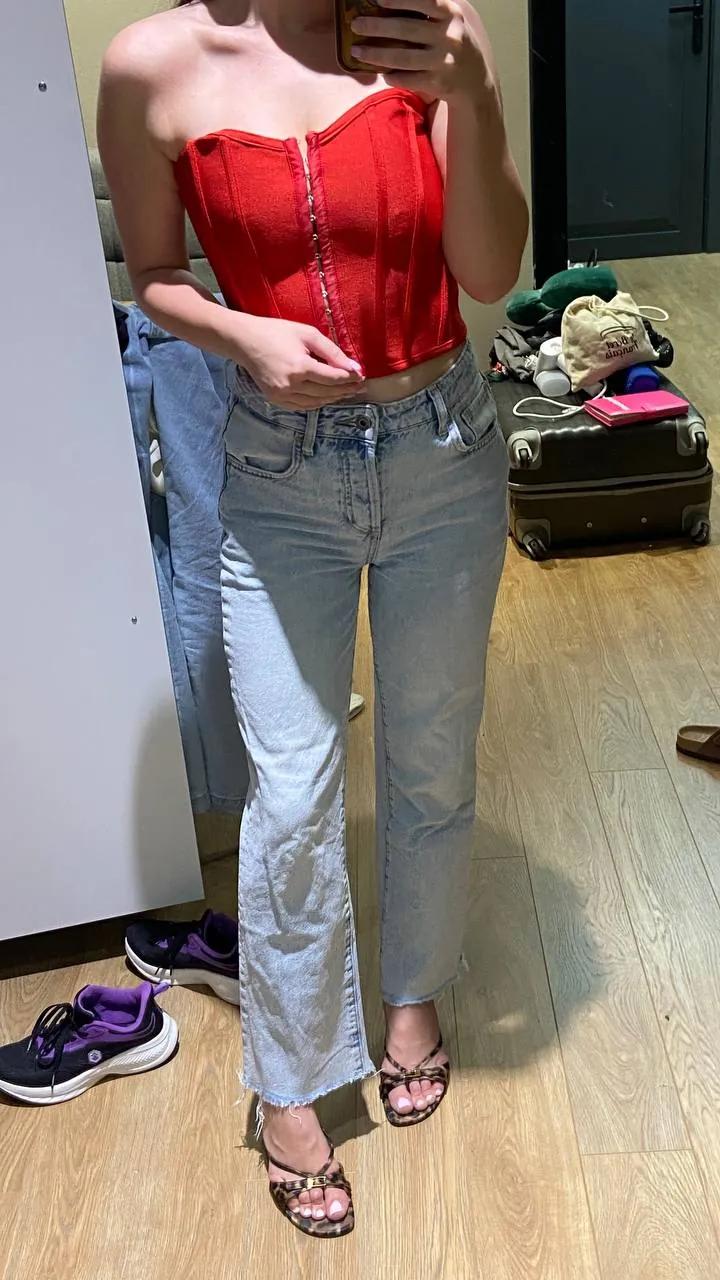 Джинсы и брюки женские Zara, LIU JO, Levi's, Uniqlo