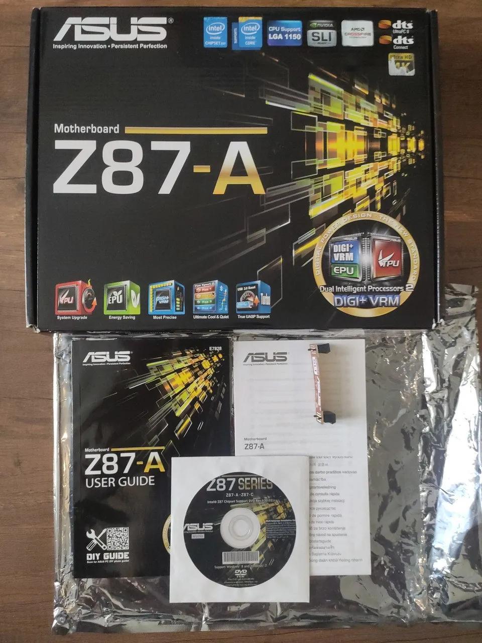 Материнская плата ASUS Z87-A LGA 1150