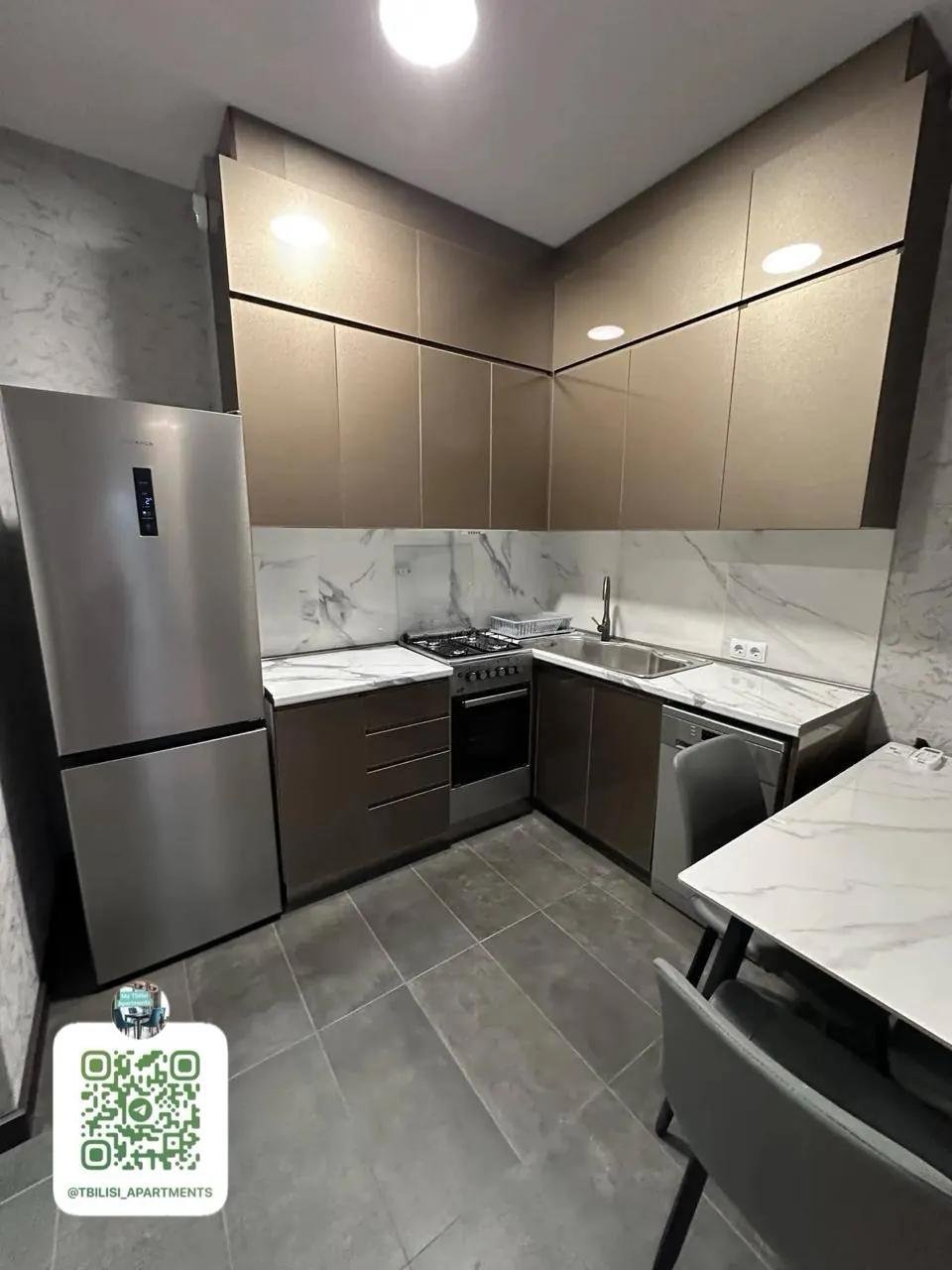 Квартира 50 м² с 2 комнатами в Дидубе