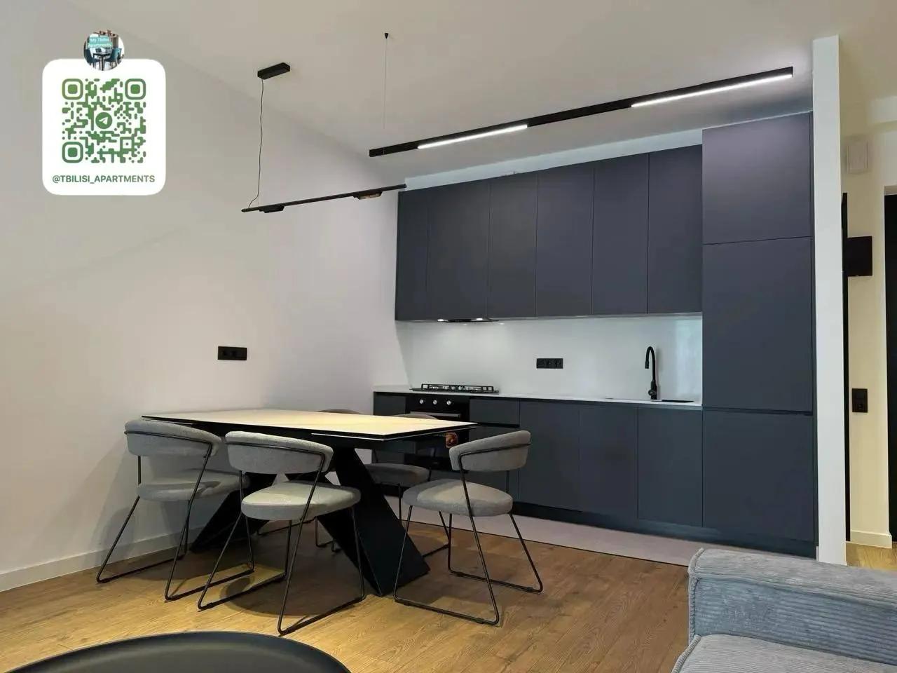 Квартира 65 м² с 2 комнатами в Чугурети