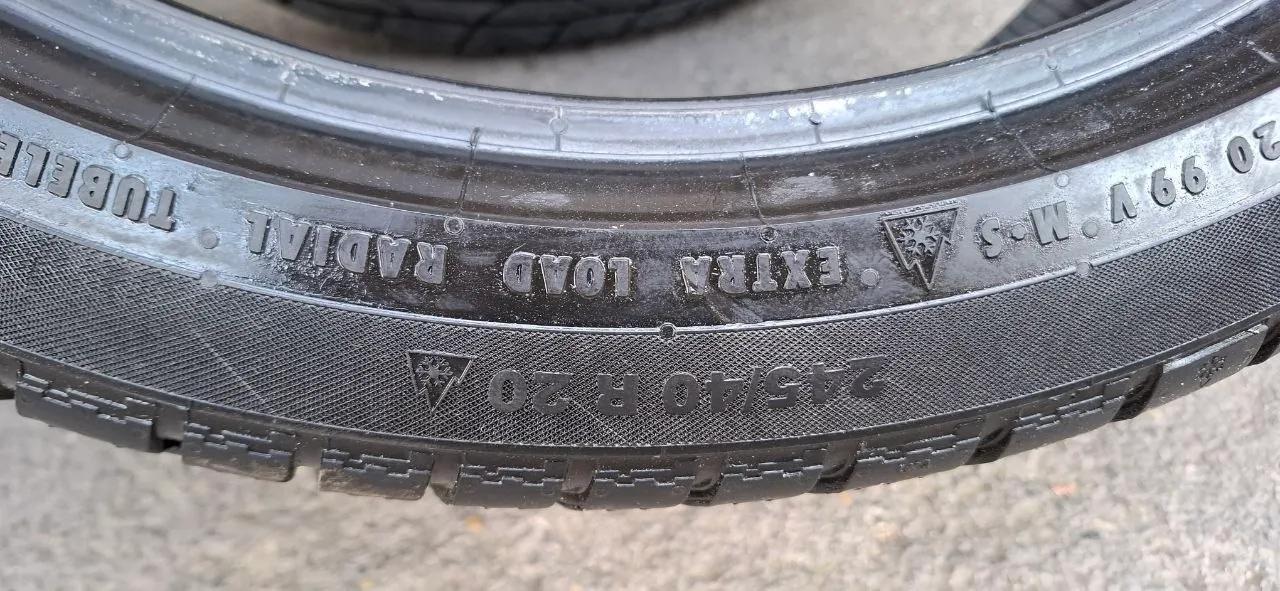 Шины Continental 245/40 R20, комплект 4 шт