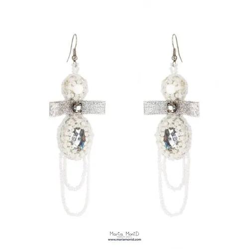 Серьги White ручной работы в Батуми