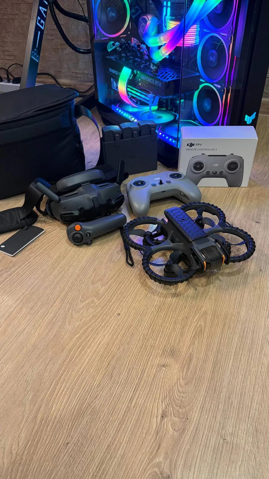 DJI Avata 2 Fly More Combo с пультом