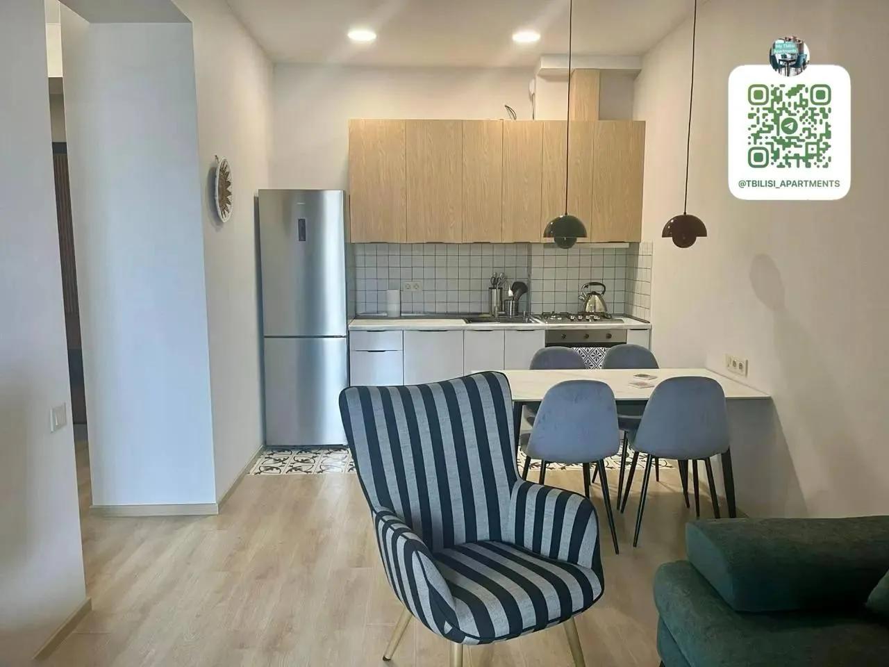 Квартира 60 м² в ЖК Arqtur, Сабуртало