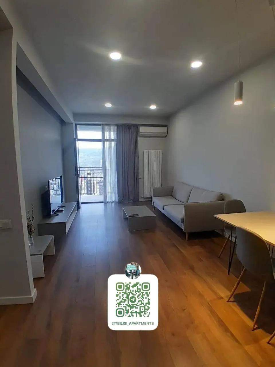 Квартира 68 м² с гардеробной в Сабуртало