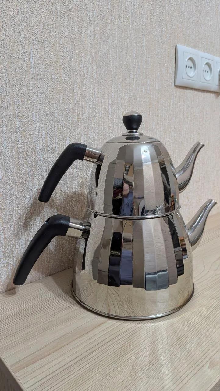 Чайник электрический и заварочный чайник