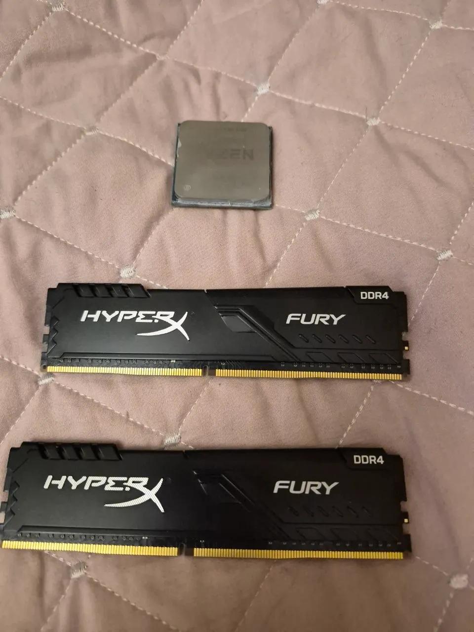 Процессор AM4 Ryzen 5 3700 и оперативная память DDR4 32GB