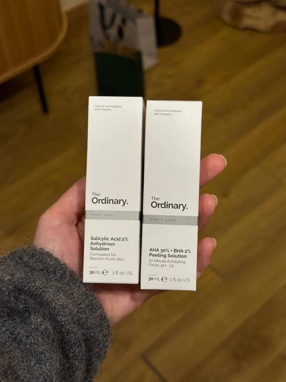 Пилинг The Ordinary AHA BHA новый