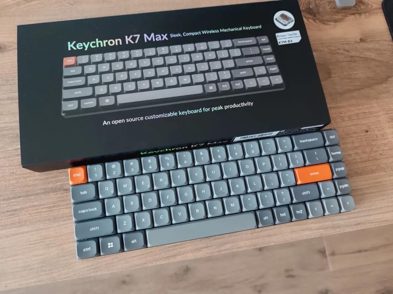 Клавиатура Keychron K7 MAX RGB