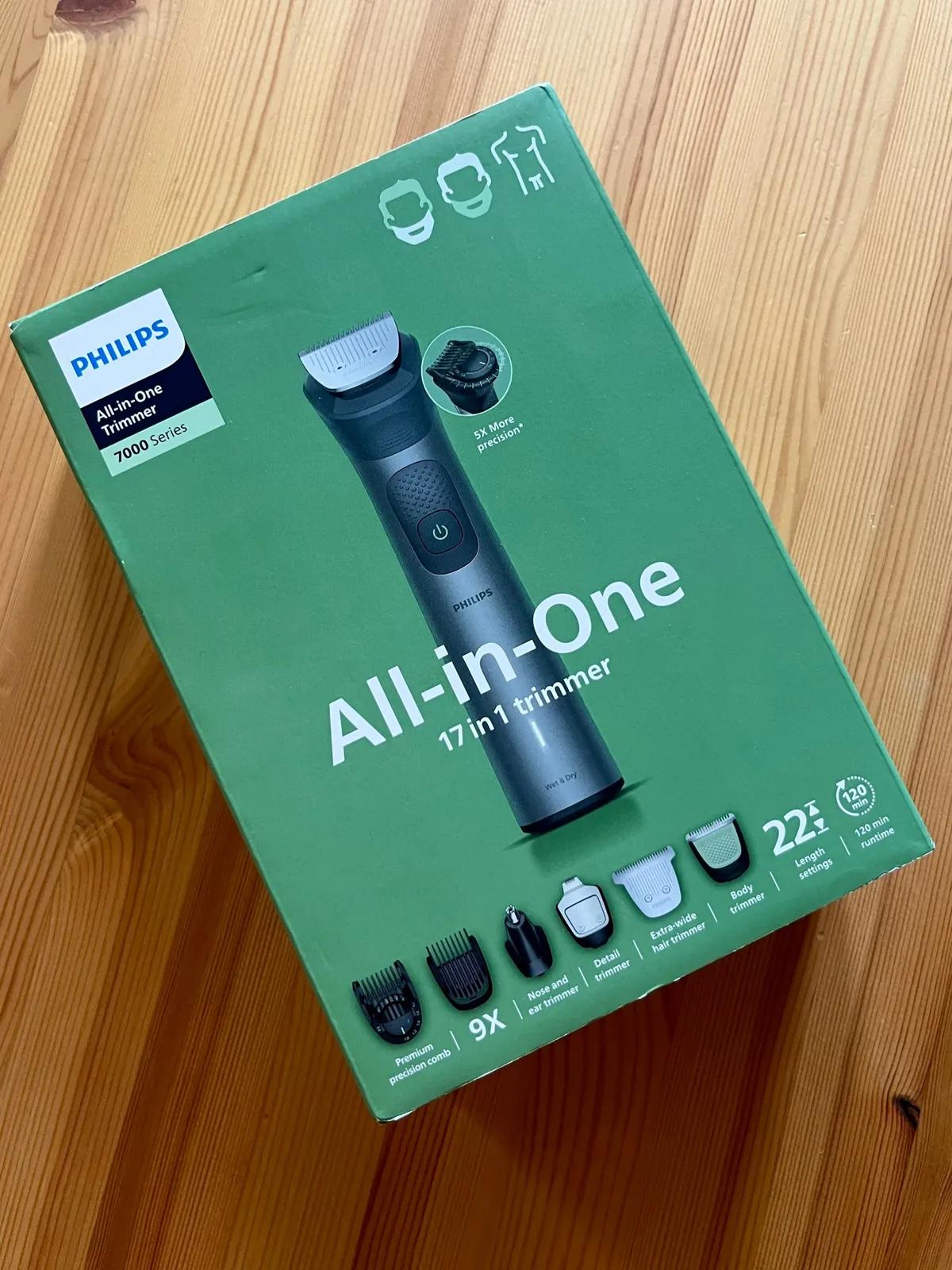 Новый триммер Philips Series 7000 All-in-One