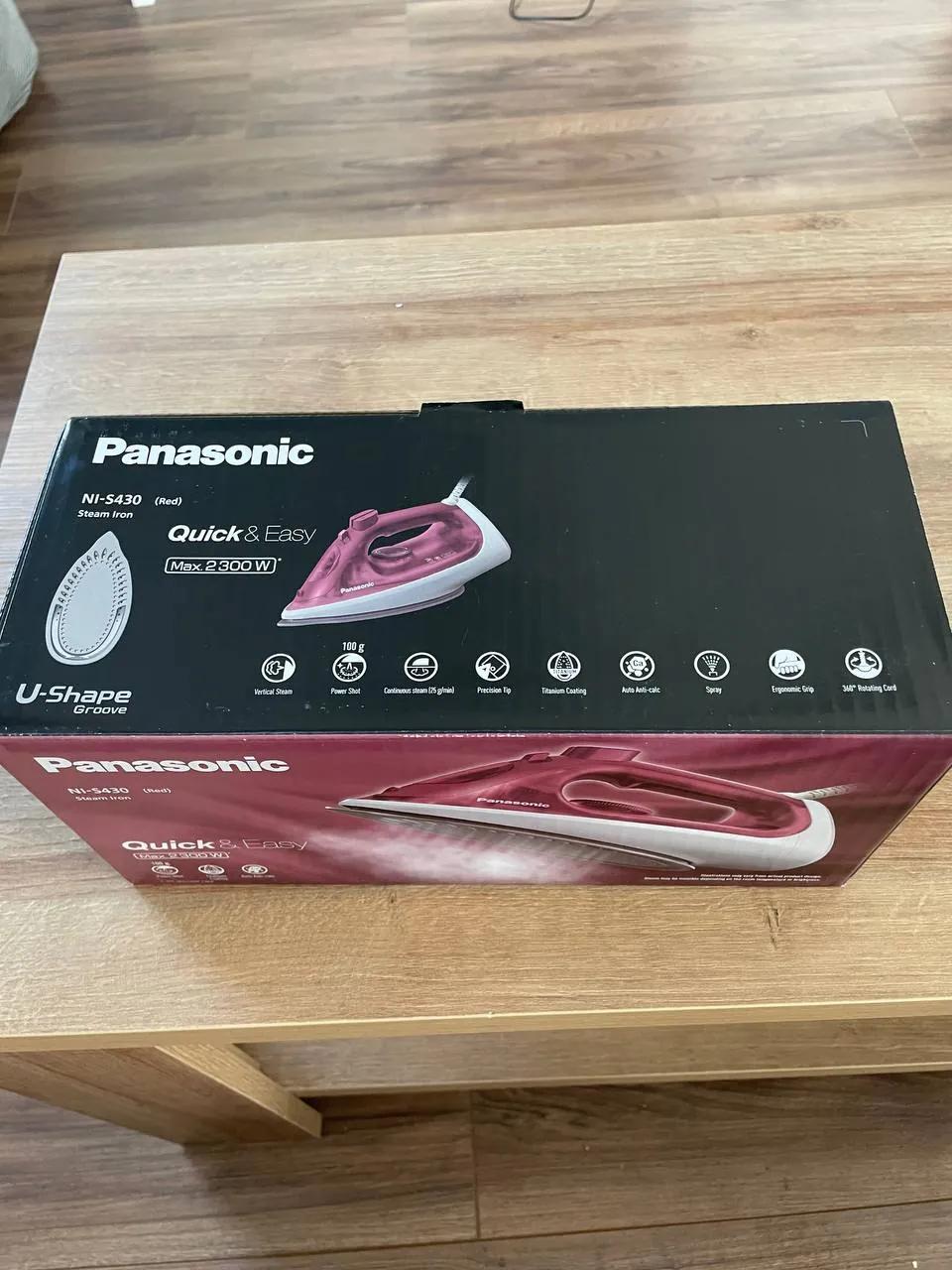 Новый утюг Panasonic в заводской упаковке