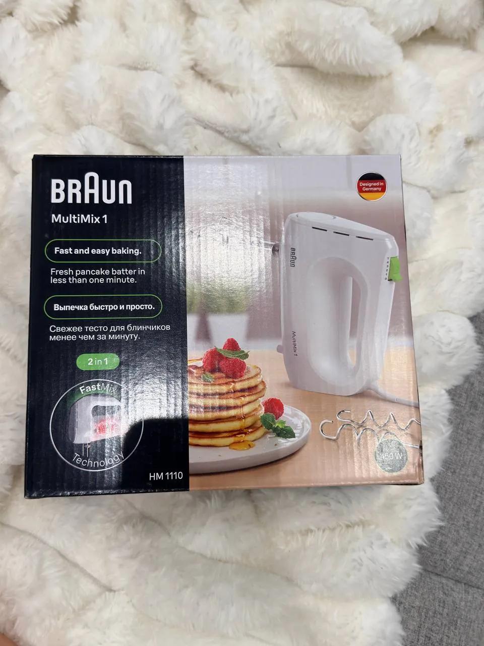 Ручной миксер Braun MultiMix 1 новый