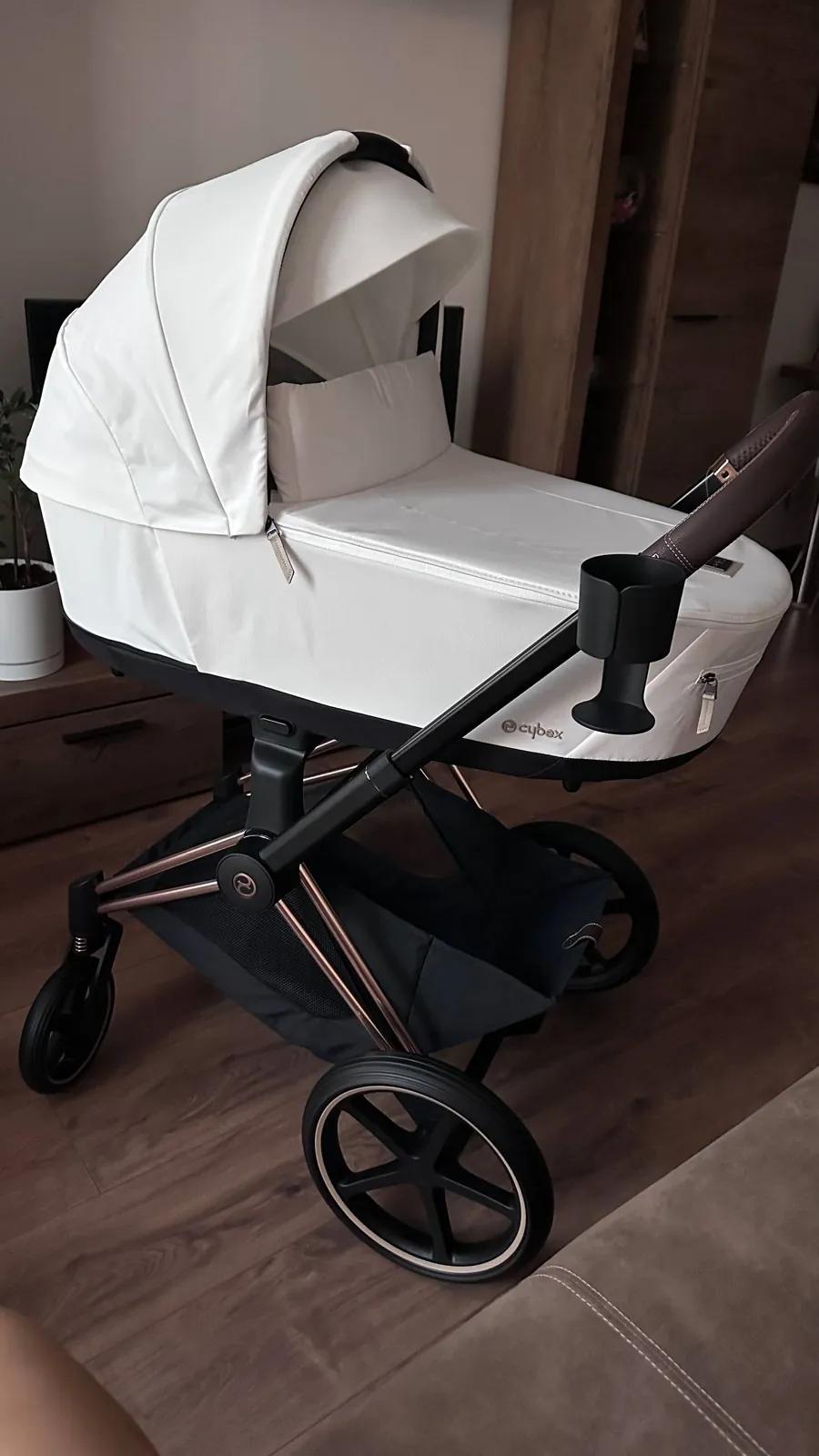 Коляска Cybex Priam 4, 2 в 1, роуз-голд