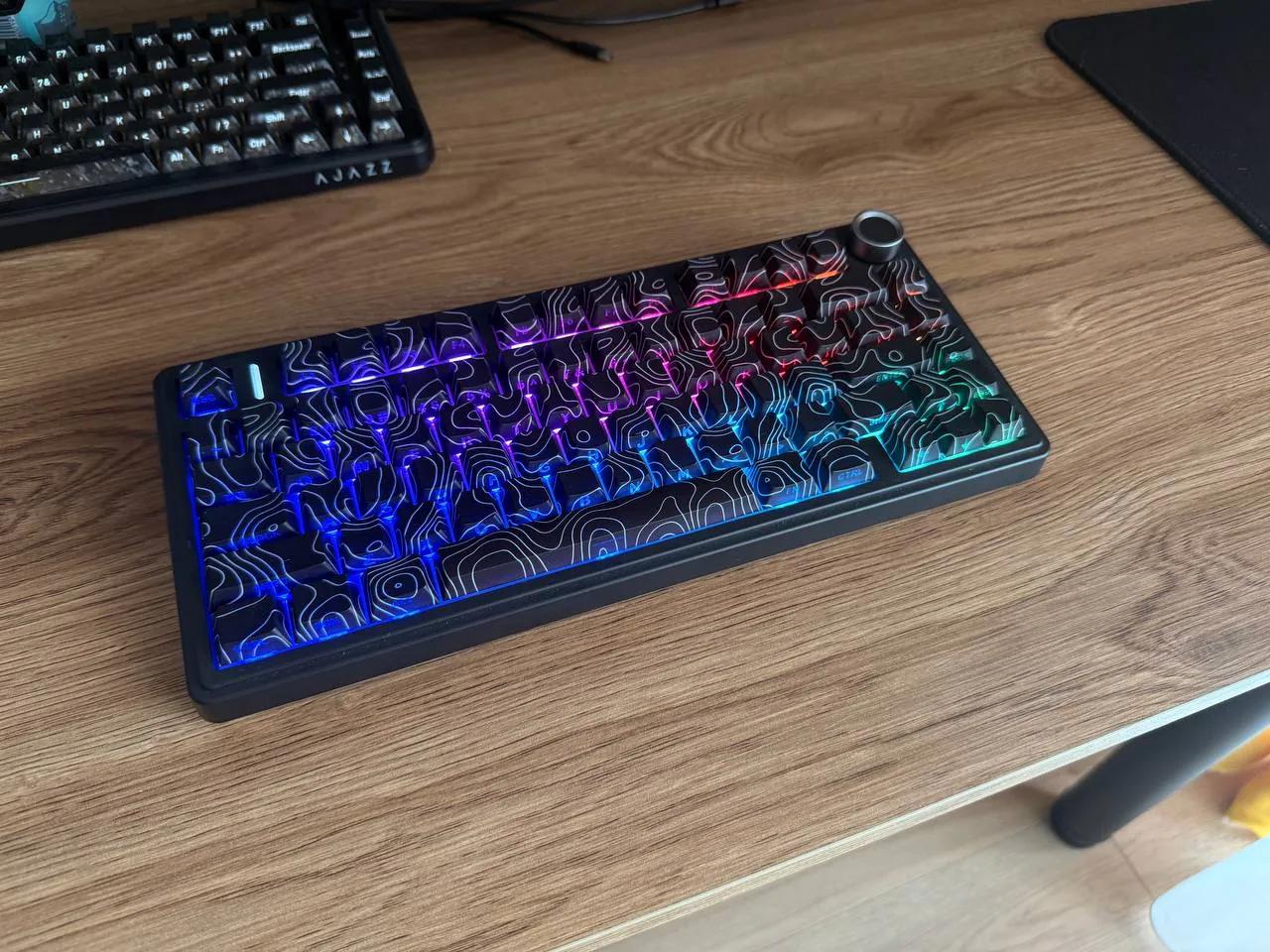 Механическая клавиатура AULA F75 с RGB-подсветкой