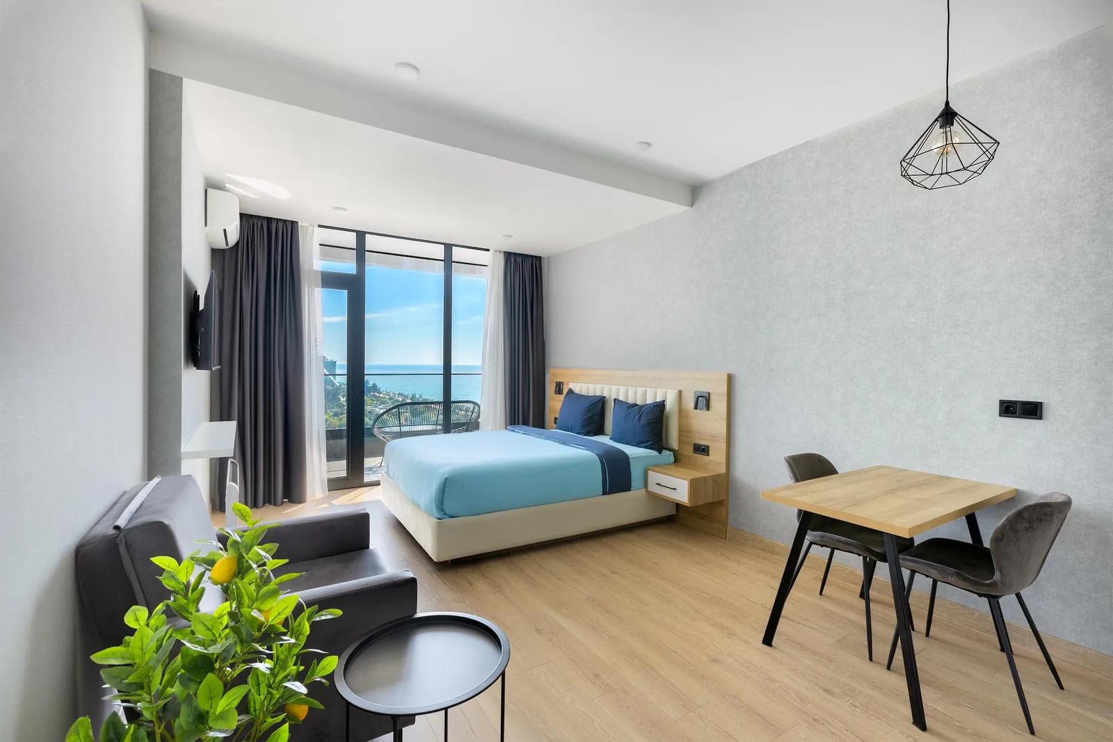 Студия на высоком этаже в Solis Residence