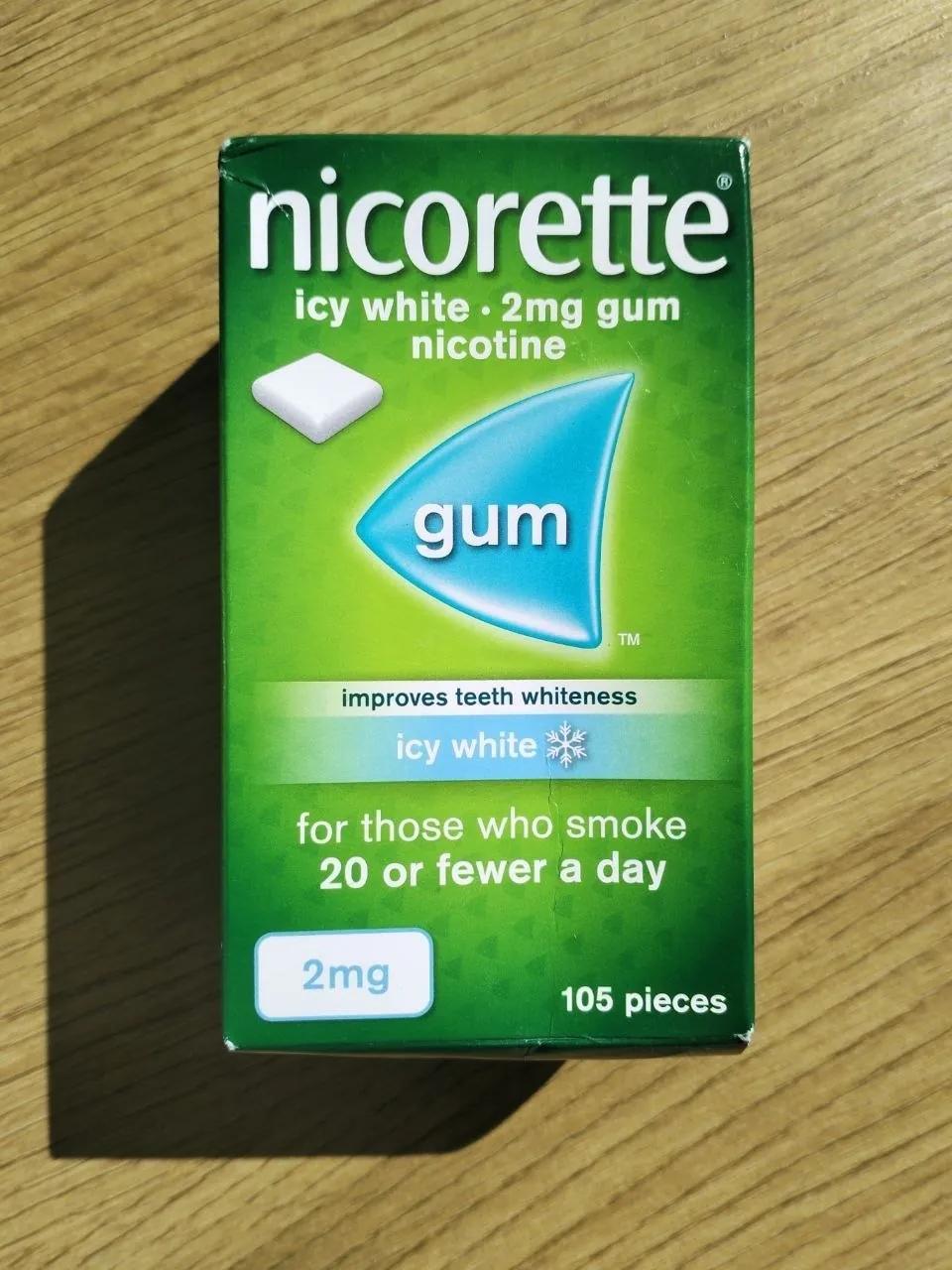 Никотиновая жвачка Nicorette 2мг 105шт