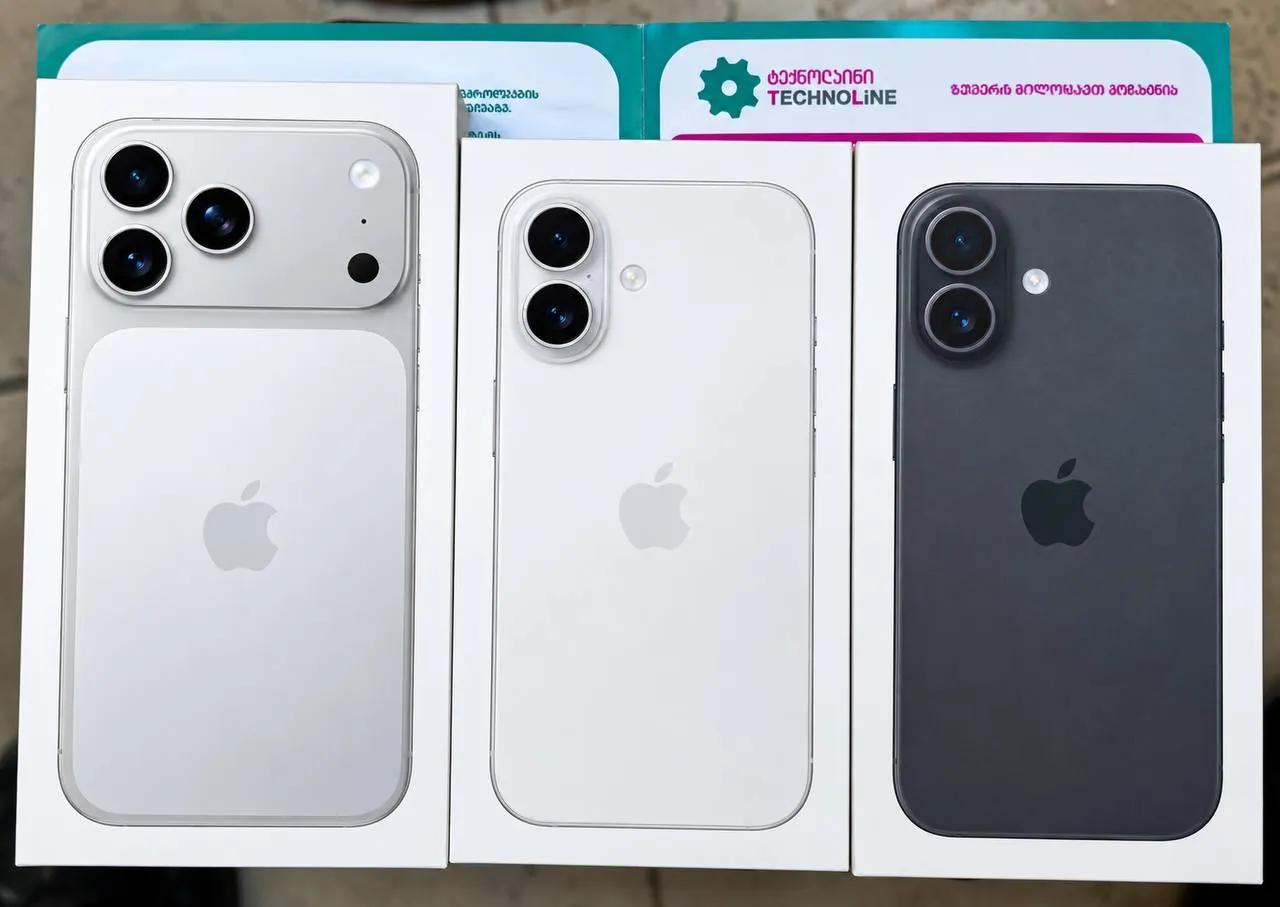 IPhone 17 и 17 Pro Max новые, запечатанные