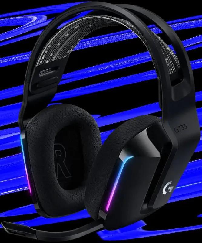 Наушники Logitech G733 в идеальном состоянии
