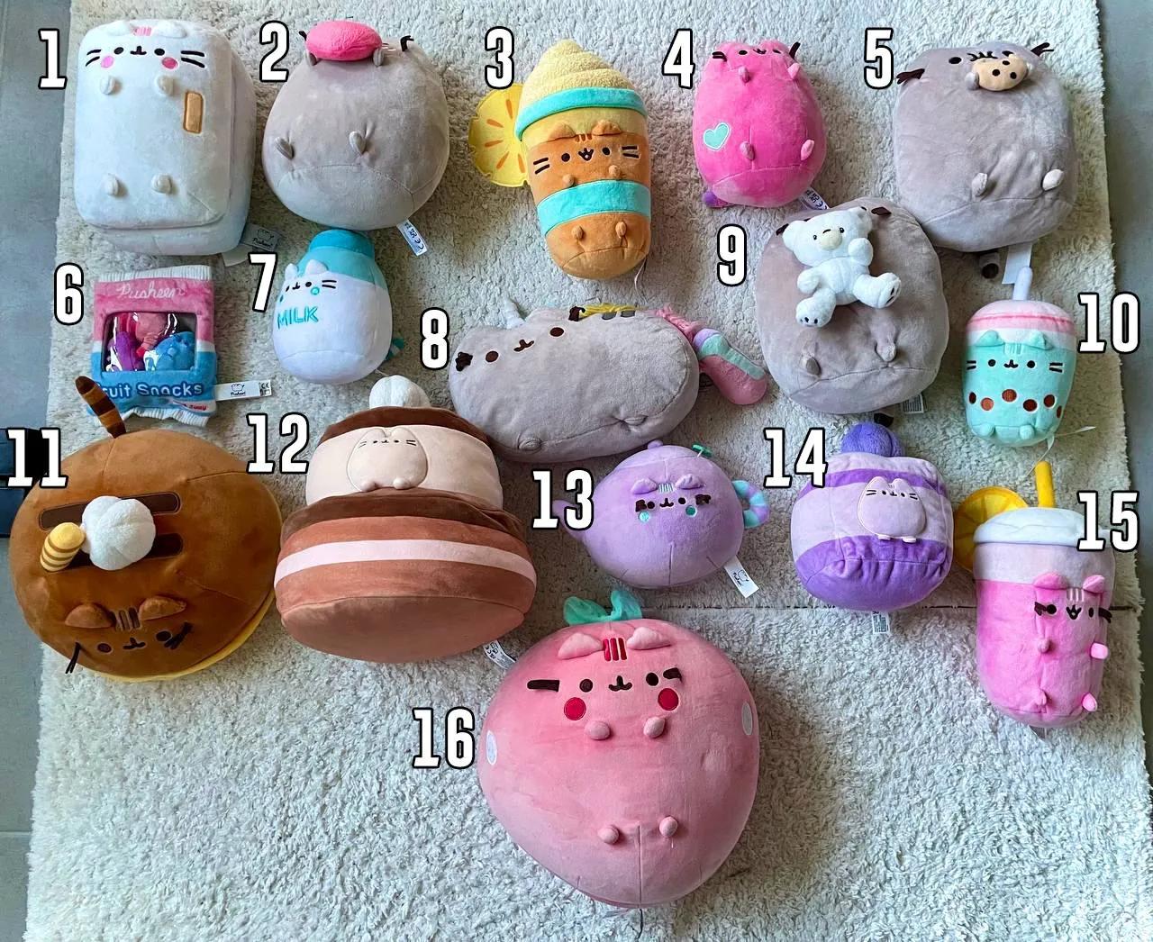 Коллекция плюшевых игрушек Pusheen из Дубая