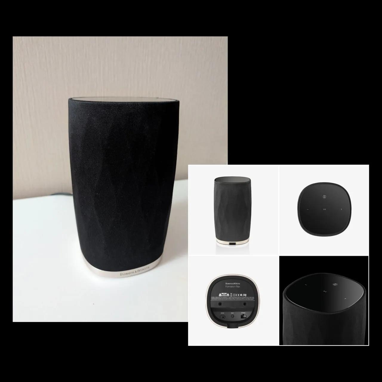 Наушники Sony, стол Jysk и колонка Bowers & Wilkins