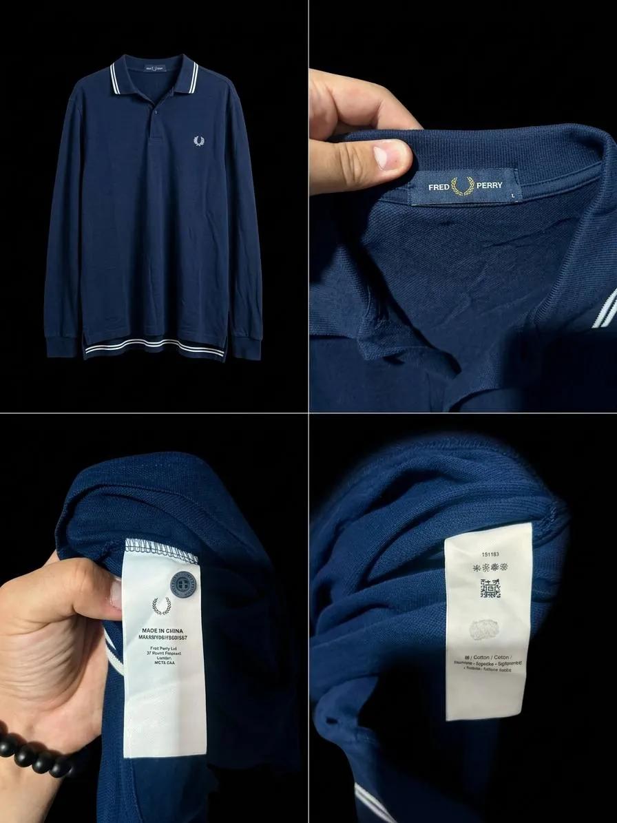 Лонгслив Fred Perry размер L