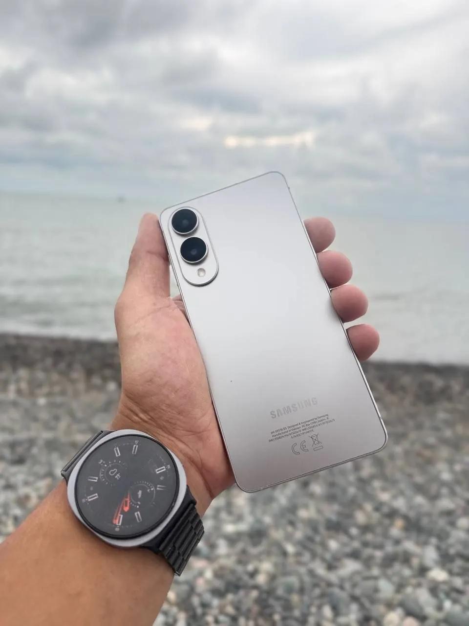 Samsung Galaxy S25 Edge и Galaxy Watch 8