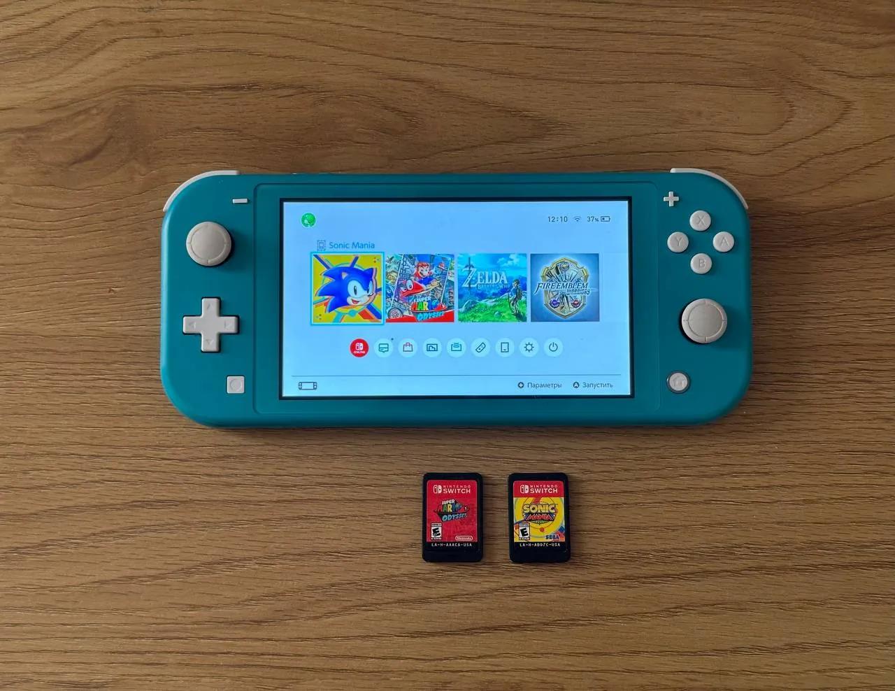 Nintendo Switch Lite с играми