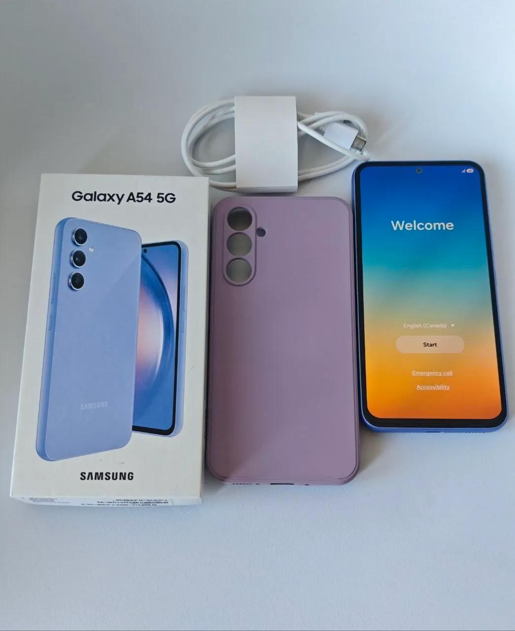 Смартфон Samsung Galaxy A54 256 ГБ, полный комплект