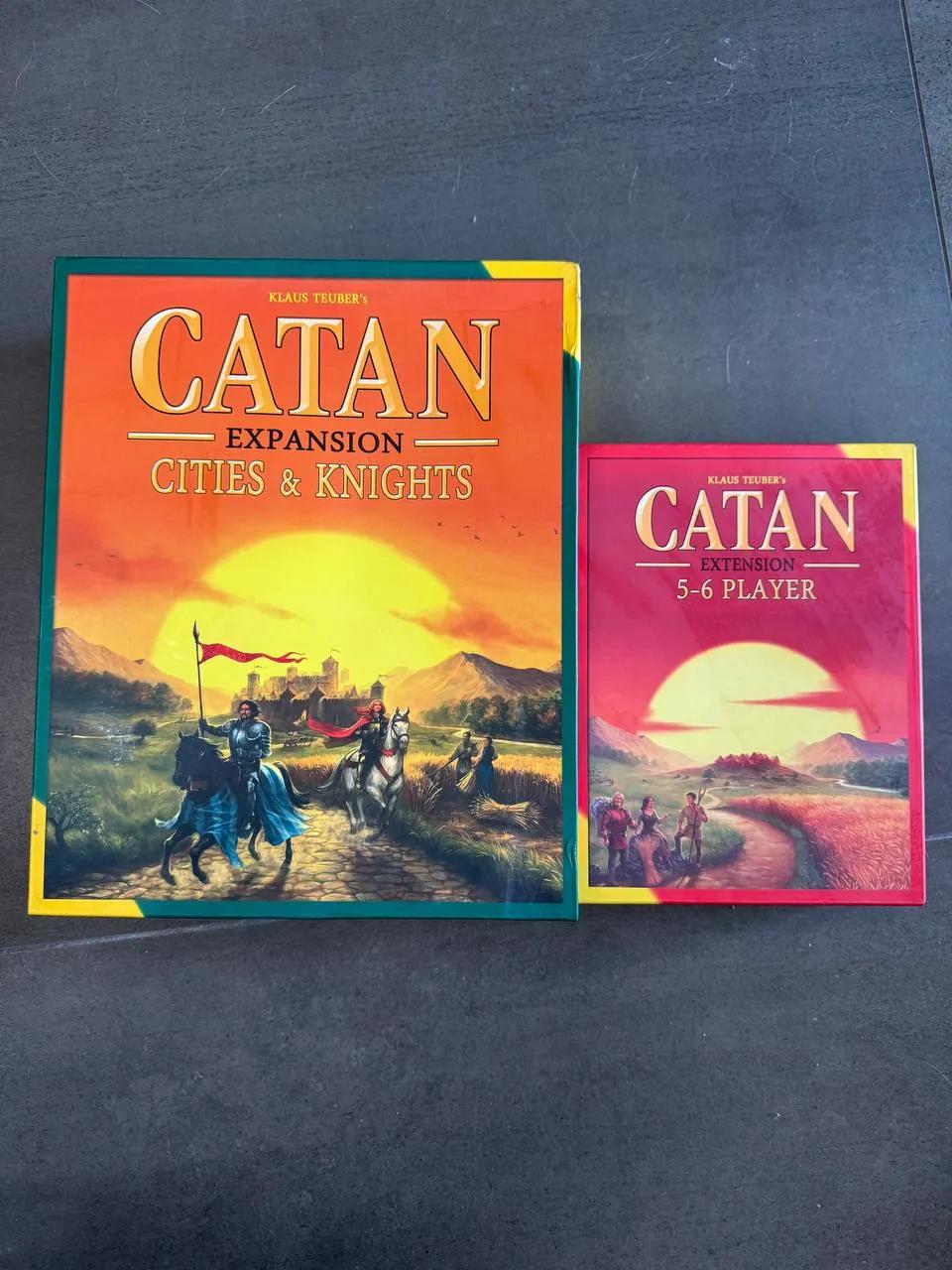 Дополнения к настольной игре Catan