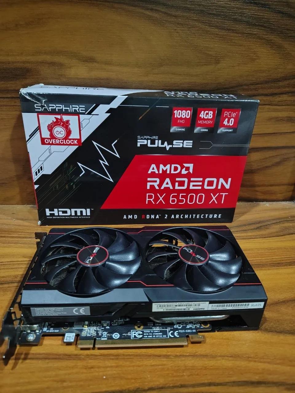 Видеокарта RX6500 XT 4GB