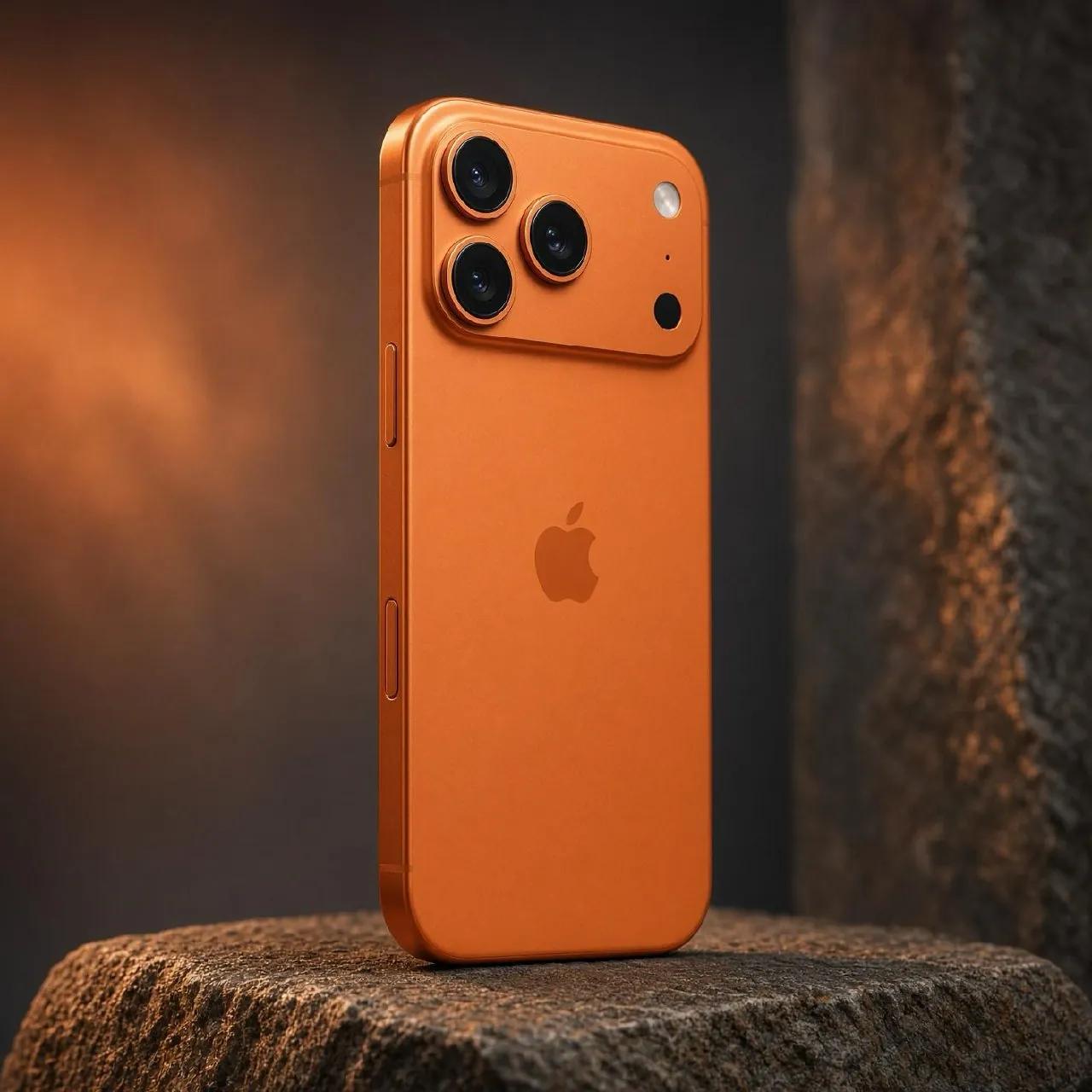 IPhone 17 Pro Max eSIM оранжевый