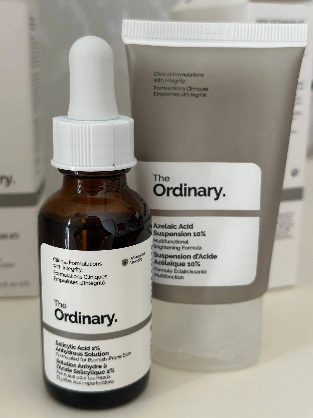 Сыворотки The Ordinary азелаиновая и салициловая кислота