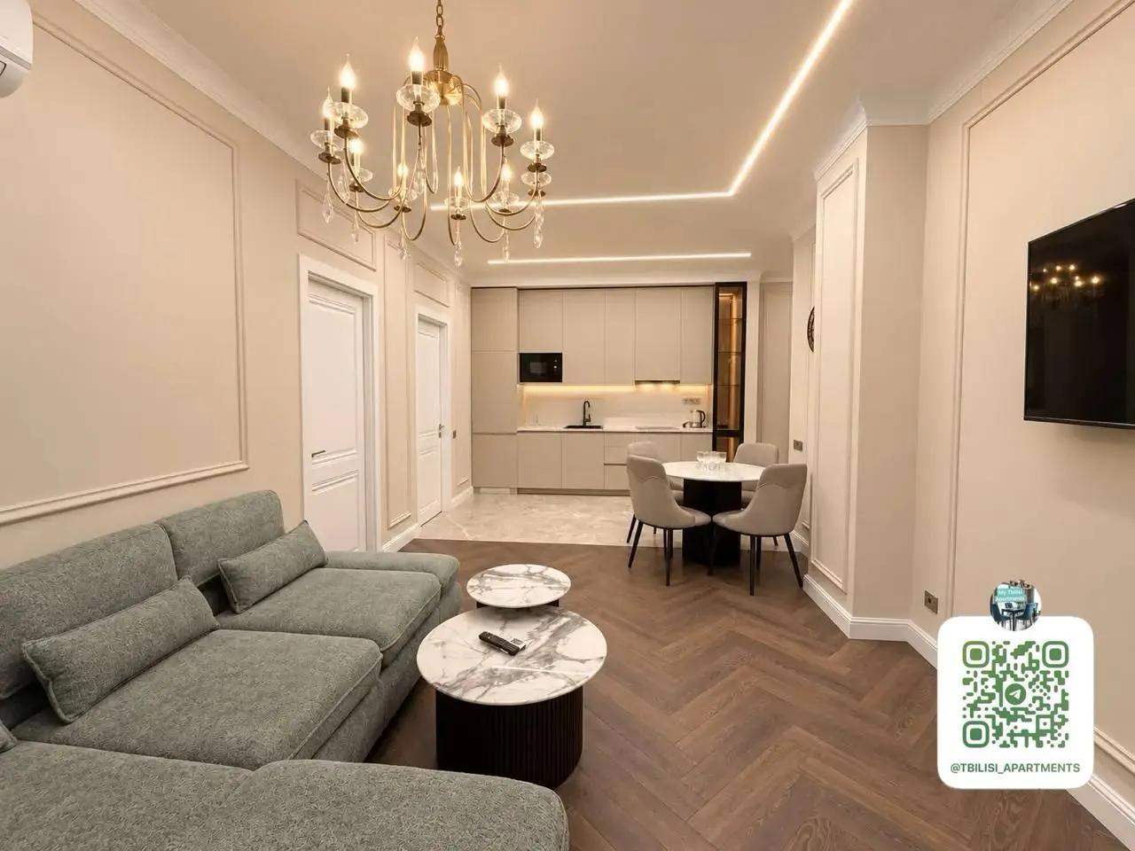 Квартира 110 м² с 3 комнатами в Крцаниси