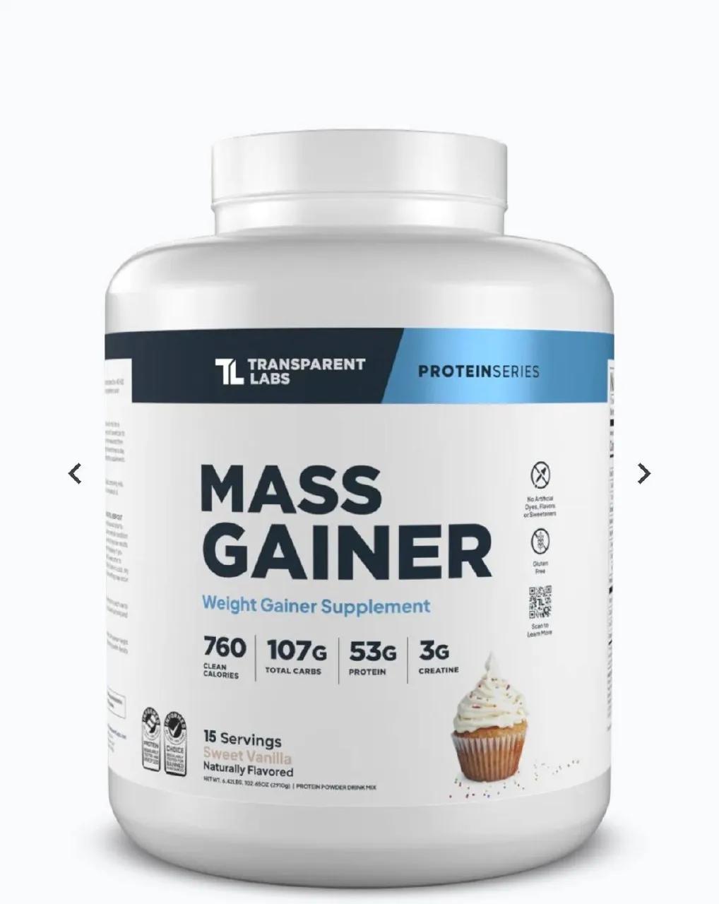 Спортивное питание Mass Gainer и Creatine