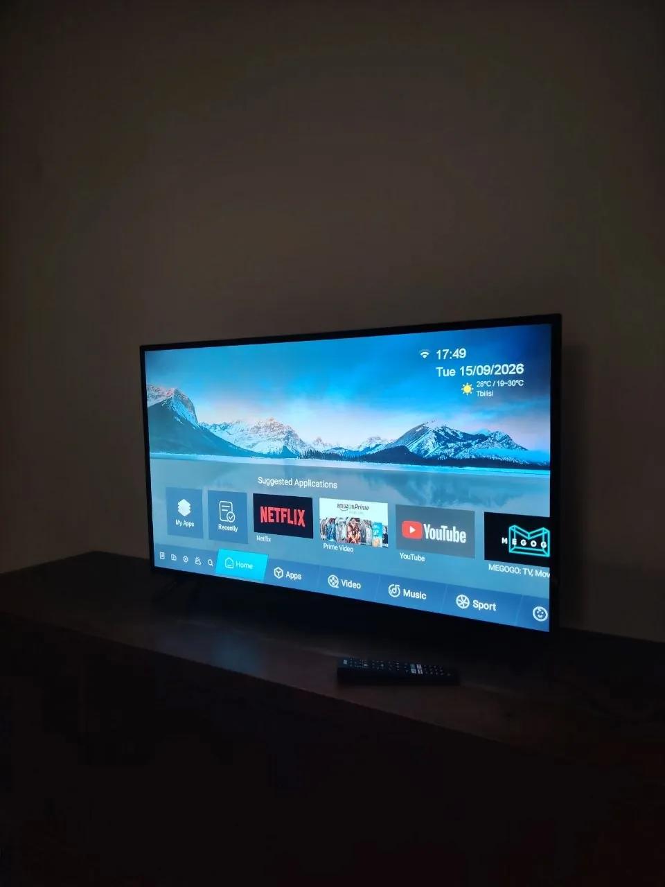 Телевизор 2E 43A06K 43 дюйма Smart TV