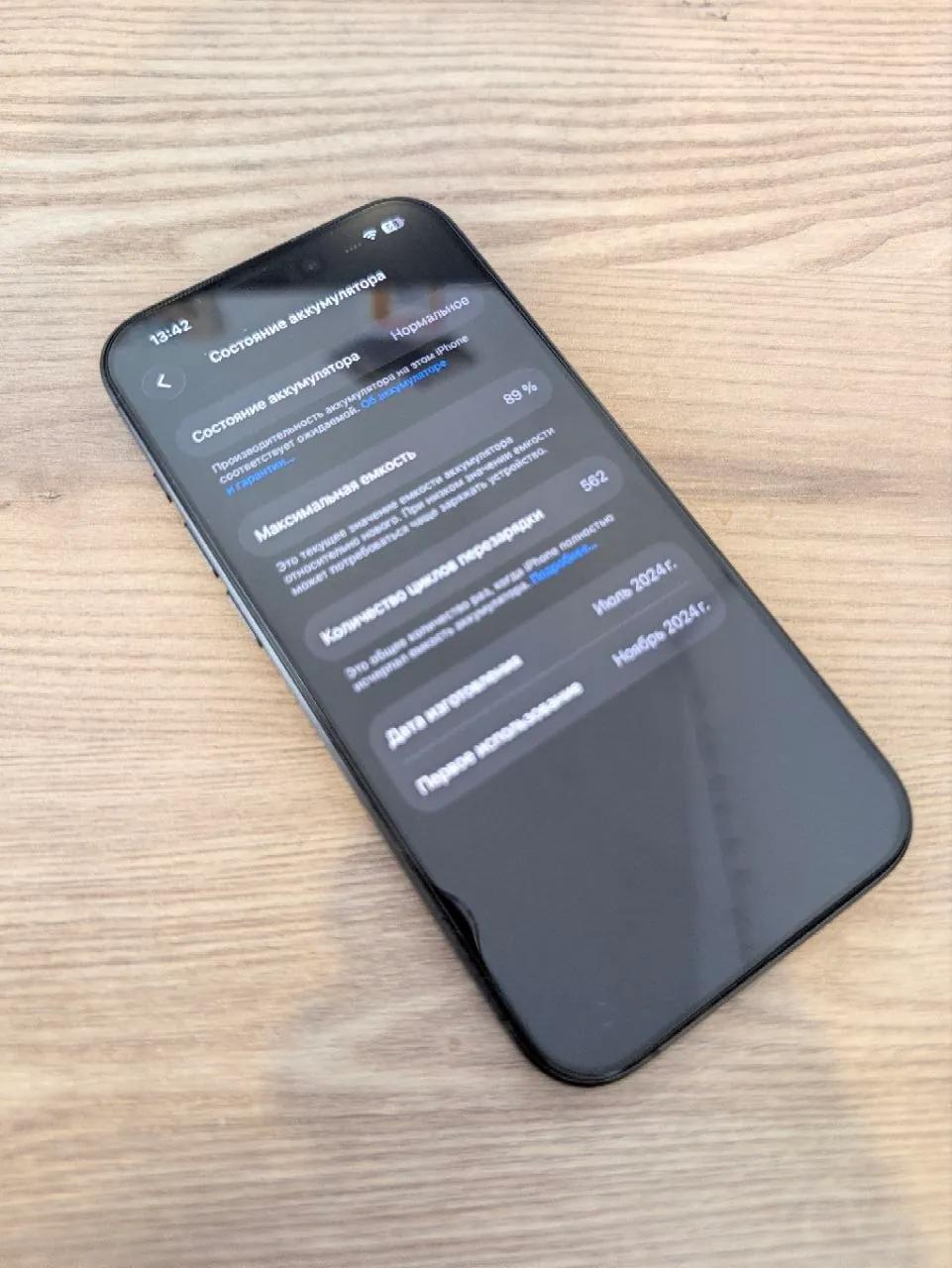 IPhone 15 Pro 256GB Black Titanium