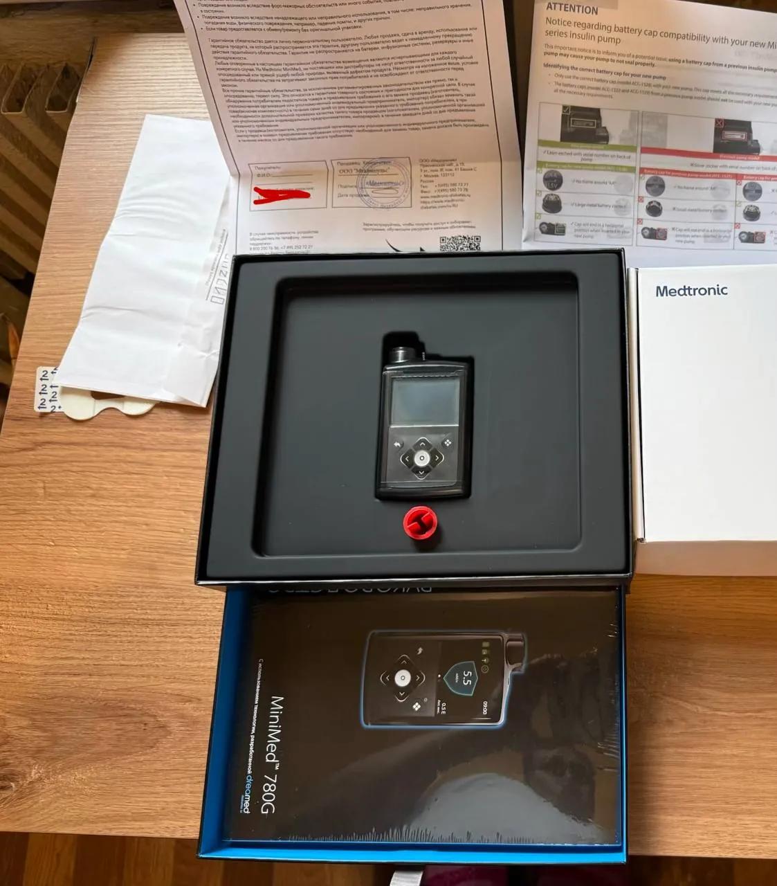 Инсулиновая помпа Medtronic MiniMed 780G