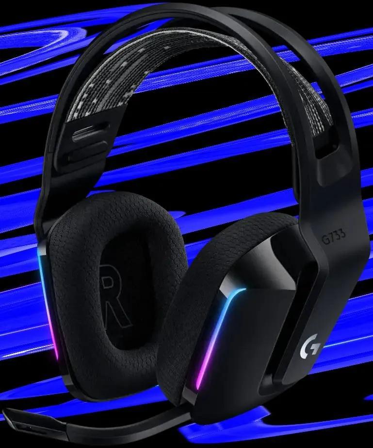 Наушники Logitech и микрофон HyperX