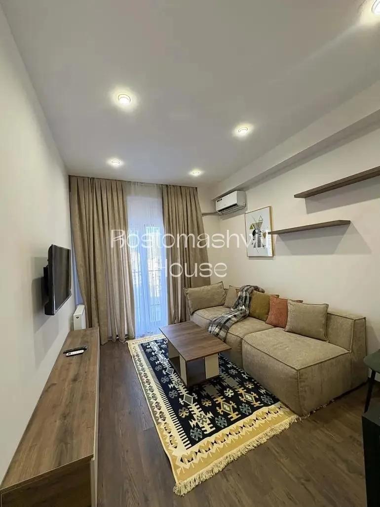 Квартира 50 м² с 2 комнатами в Дидубе