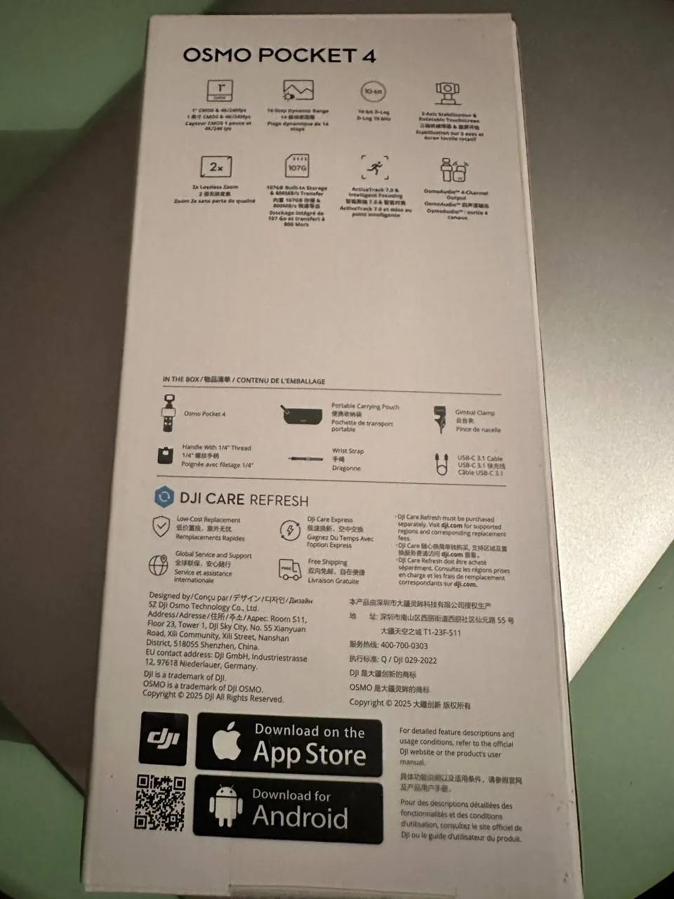 DJI Osmo Pocket 4 новый