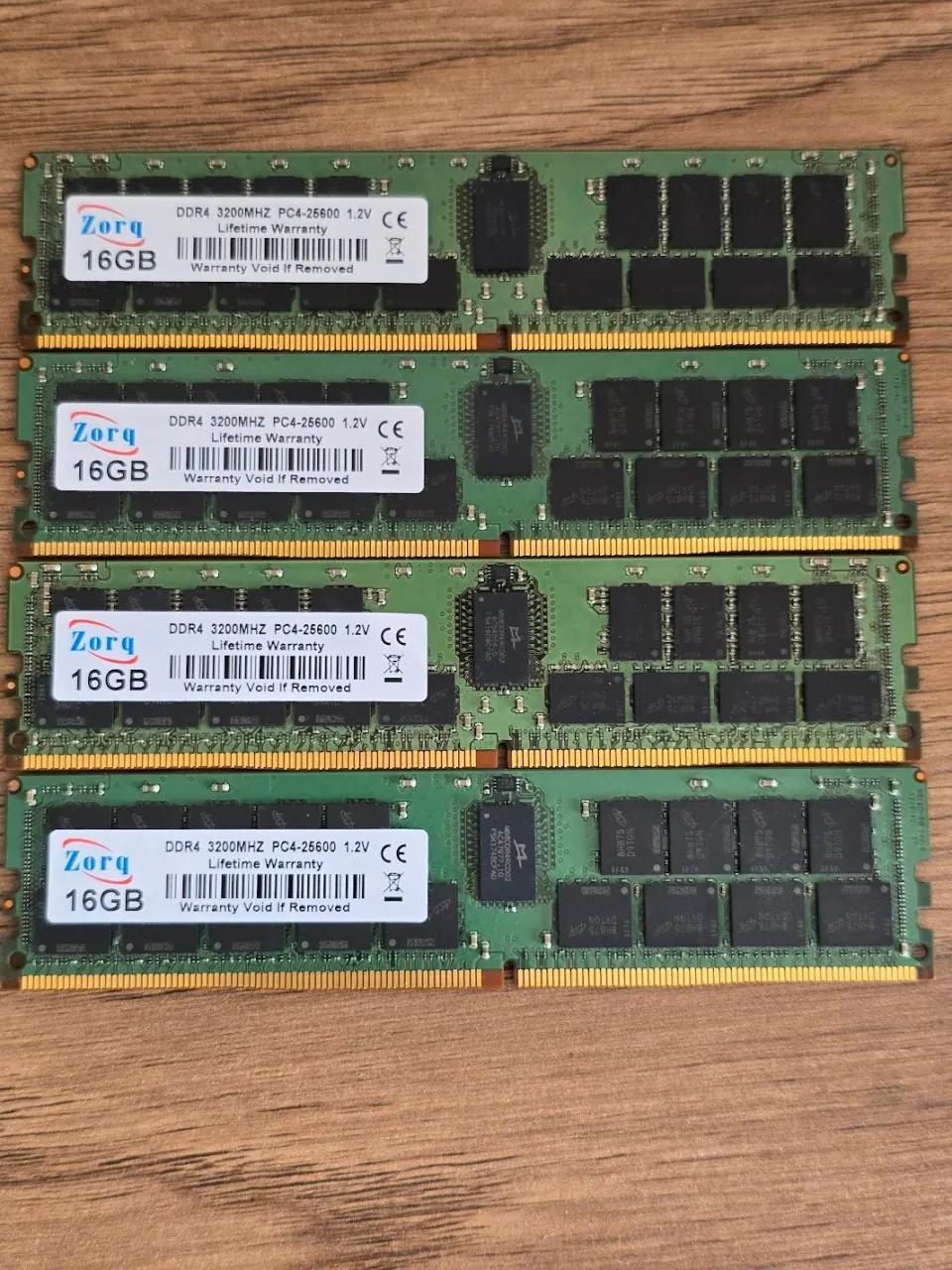 Оперативная память DDR4 ECC 16GB 3200MHz
