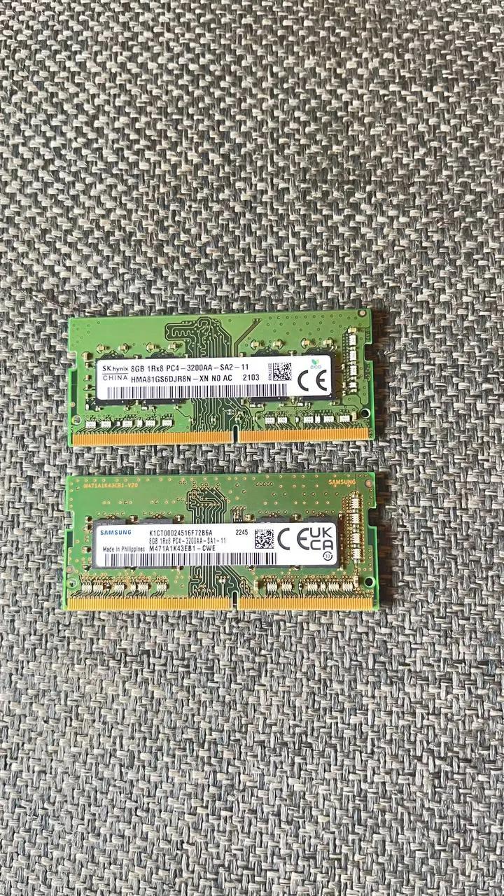 Оперативная память DDR4 8GB для ноутбука