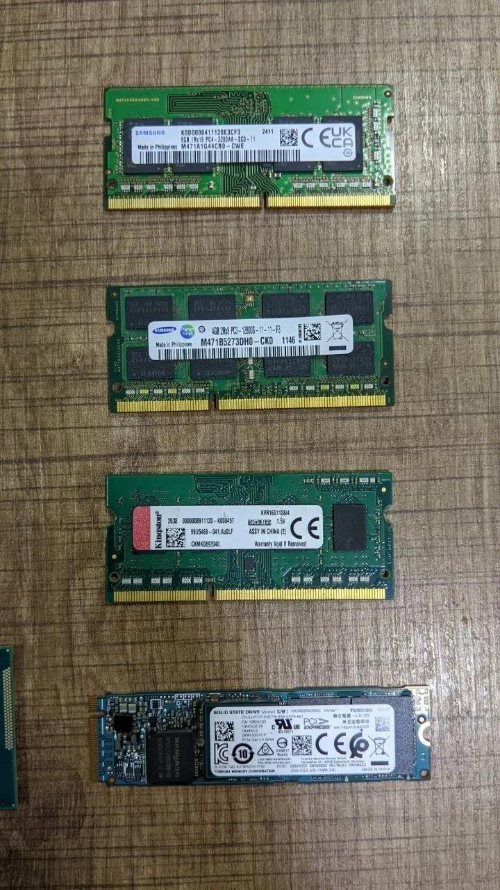 Оперативная память, SSD и процессор Intel i7-3632QM