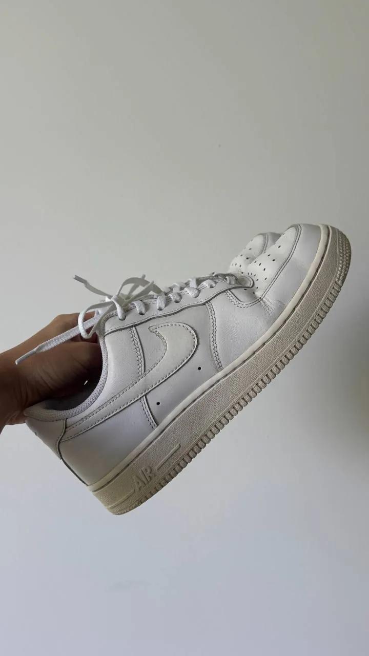 Кроссовки Nike Air Force кожаные