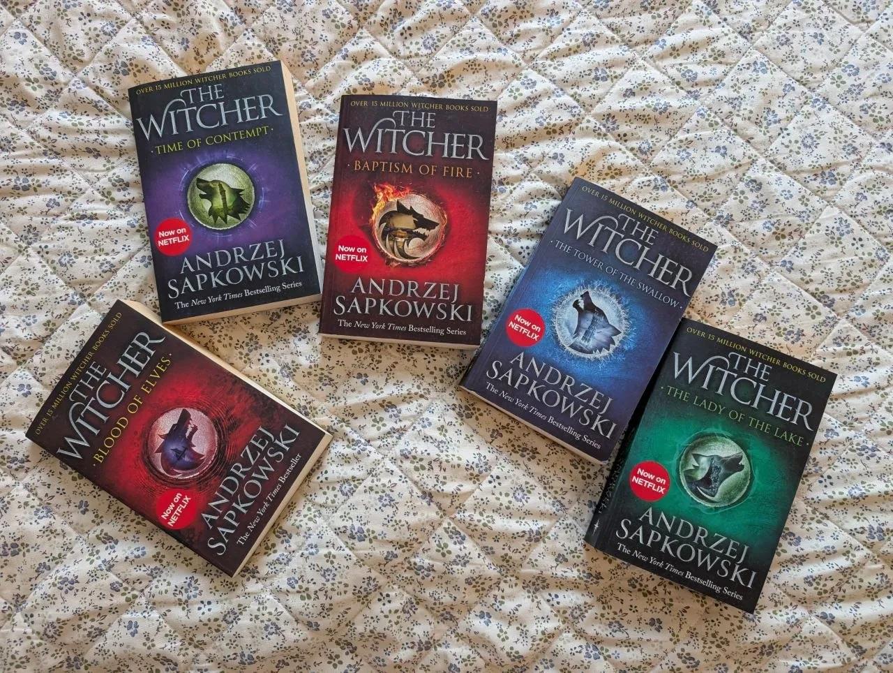 Сет из 5 книг The Witcher на английском