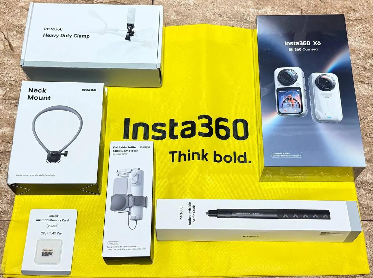 Экшн-камера Insta360 X6 новая в упаковке