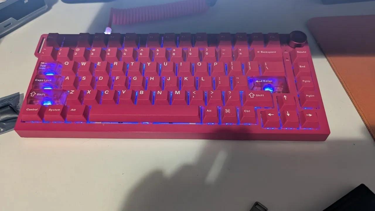 Магнитная клавиатура Yunzii RT75 Pro