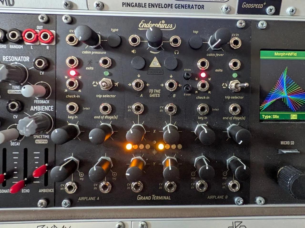 Eurorack модули Befaco и Endorphins